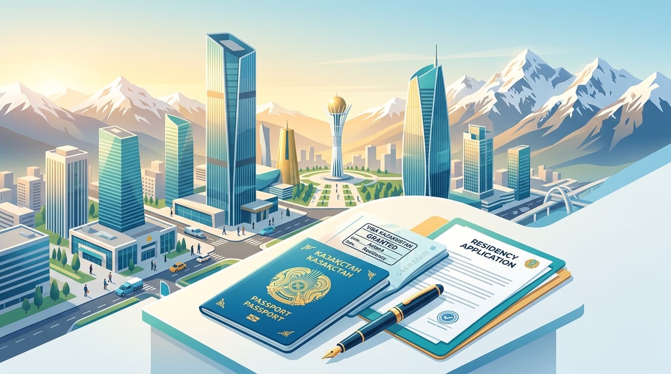 Как легко легализоваться в Казахстане в 2026 году: 3 способа получить РВП